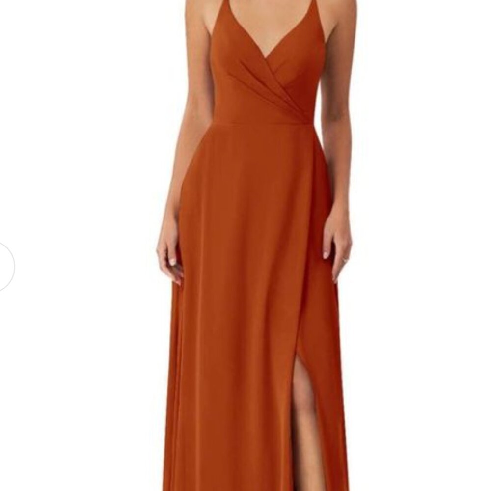 Azazie Davis Dress Paprika